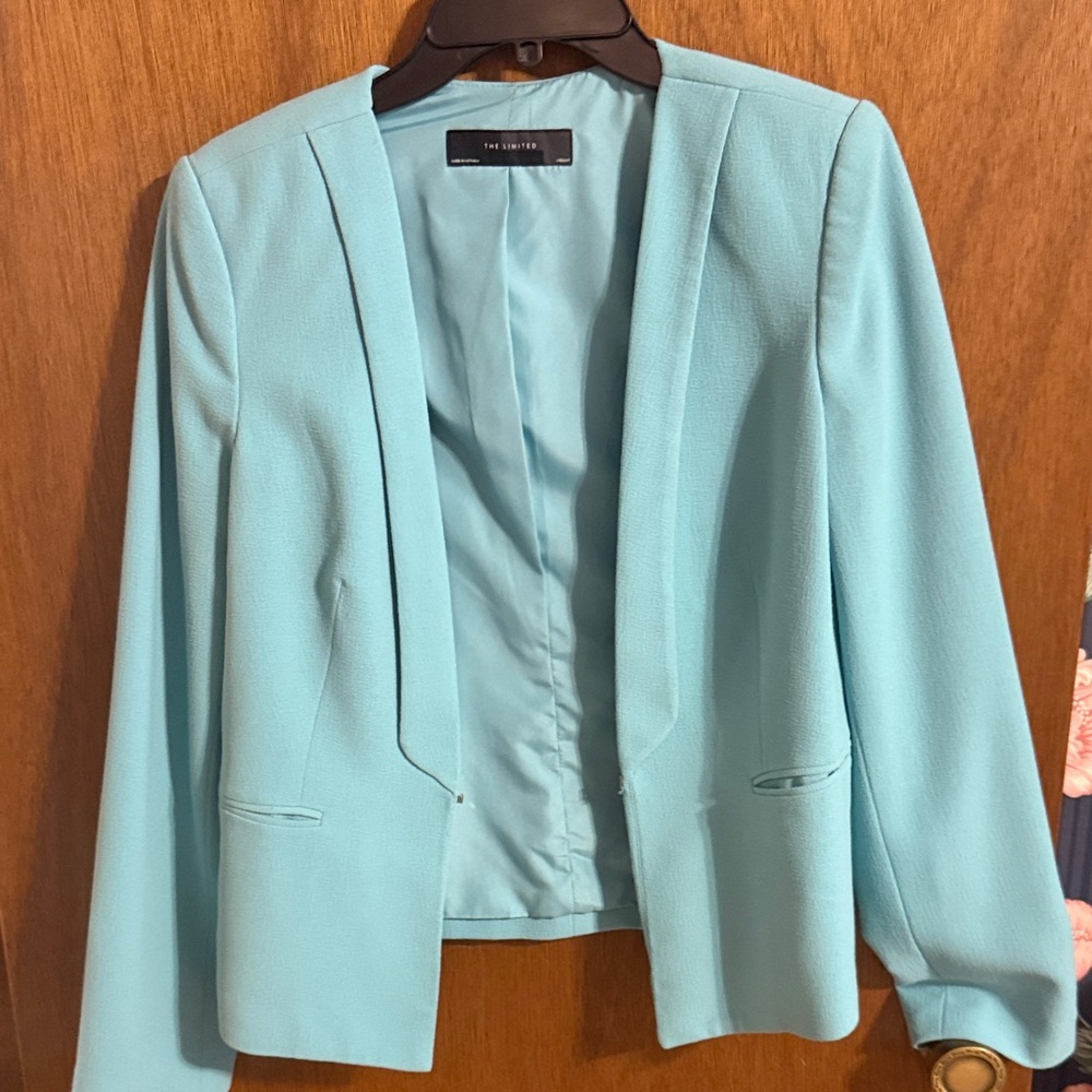 The Limited Light Blue Women's Blazer